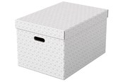 Arkivering & Opbevaring - Esselte Home opbevaringsboks Large, pakke med 3 Hvid - 628286