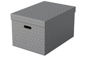 Arkivering & Opbevaring - Esselte Home opbevaringsboks Large, pakke med 3 Grå - 628287