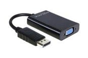 Skærmkabel - DeLOCK Adapter Displayport male > VGA 15 pin female - DisplayPort adapter - 21 cm - 65439