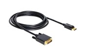 Skærmkabel - DeLOCK DVI cable - 3 m - 82592