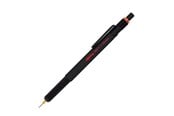 Skrive- og Tegneværktøjer - Rotring rOtring 800+ mekanisk blyant og touchscreen stylus | Twist-to-Retract HB 0,5 mm fremdrivningsblyant | Sort metal tønde - 1900181