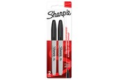 Skrive- og Tegneværktøjer - Sharpie Permanent Markers | Fin spids | Sort | 2 styk - 1985860