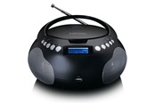 CD Player - Lenco SCD-331BK - Portable Radio/CD/MP3 player with USB and Bluetooth® - Black - SCD-331BK