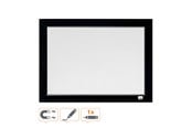 Konference & Præsentation - Nobo lille magnetisk whiteboard med sort ramme 58,5x43 cm, sort - 1903785