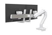 Skærmholder - Ergotron HX Dual Monitor Arm Low-Profile Top Mount C-Clamp - 45-611-216