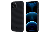 Mobil - Covers & Cases - PITAKA Apple iPhone 12 Pro Max MagEZ Case - Black/Grey Twill - KI1201PM
