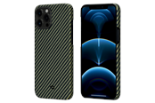 Mobil - Covers & Cases - PITAKA Apple iPhone 12 Pro Max MagEZ Case - Black/Yellow Twill - KI1205PM
