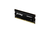 RAM - Kingston FURY Impact DDR4-3200 - 8GB - CL20 - Single Channel (1 pcs) - Intel XMP - Sort - KF432S20IB/8