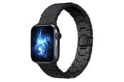 Smartwatch - Tilbehør - PITAKA Apple Watch Carbon Fiber Link Bracelet Band Modern 38/40mm - AWB1001