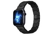 Smartwatch - Tilbehør - PITAKA Apple Watch Carbon Fiber Link Bracelet Band Retro 42/44mm - AWB1004