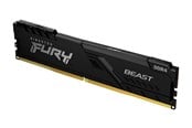 RAM - Kingston FURY Beast DDR4-3600 - 16GB - CL18 - Single Channel (1 pcs) - Intel XMP - Sort - KF436C18BB/16