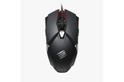 Mus - Mad Catz B.A.T. 6+ Performance Ambidextrous spilmus - Gaming Mus - Optisk - 10 knapper - Sort - MB05DCINBL000-0