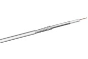 Antennekabel/stik - Pro 100 dB coax- antenna cable 2x shielded CCS white - 4040849671029
