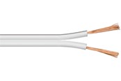Audio kabel - Pro Speaker cable white CCA 100 m - 100 m spool cabl - 4040849275258