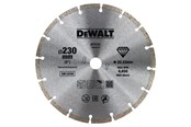 Værktøj - Dewalt High Performance Diamond Cutting Disc Segmented Universal 230mm x 22.23mm - DT3731-QZ