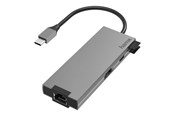 Dockingstation - Hama Multiport Adapter - docking station - USB-C 3.2 Gen 1 - HDMI - GigE - 00200109