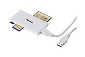 Hukommelseskort - adapter og kortlæser - Hama card reader - USB 3.0 - 00181017