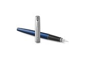 Skrive- og Tegneværktøjer - Parker Jotter-fyldepen | kongeblå | medium spids blå blæk | inkluderer gaveæske - 2030950