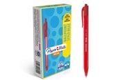 Skrive- og Tegneværktøjer - Paper Mate InkJoy 100RT Retractable Ballpoint Pens | Medium spids (1,0 mm) | Rød | 20 styk - S0957050