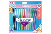 Skrive- og Tegneværktøjer - Paper Mate Flair Felt Tip Pens | Medium spids (0,7 mm) | Forskellige candy-POP-farver | 12 styk - 1985616