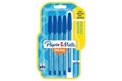Skrive- og Tegneværktøjer - Paper Mate InkJoy 100ST Ballpoint Pens | Fin spids (0,7 mm) | Blå | 5 styk - 1956727