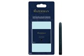 Skrive- og Tegneværktøjer - Waterman Fountain Pen blækpatroner | Lang | Intens sort | 8 Antal | Blisterpakning - S0712991