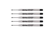 Skrive- og Tegneværktøjer - Rotring rOtring Jumbo kuglepen påfyldninger | Sort blæk | Mellempunkt (1,0 mm) | 5 Antal - S0195390
