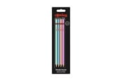 Skrive- og Tegneværktøjer - Rotring rOtring Woodcase Metalliske blyanter | HB Bly | Assorterede farver | 4 Antal - 2094214