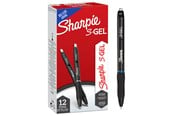 Skrive- og Tegneværktøjer - Sharpie S-Gel | Gelpenne | Medium spids (0,7 mm) | Blåt blæk | 12 styk - 2136600