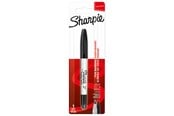 Skrive- og Tegneværktøjer - Sharpie Twin Tip Permanent Marker | Fin og meget fin spids | Sort | 1 styk - 1985877