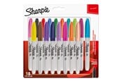 Skrive- og Tegneværktøjer - Sharpie Permanent Markers | Fin spids | Forskellige sjove farver | 18 styk - 1996112