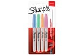 Skrive- og Tegneværktøjer - Sharpie Permanent Markers | Fin spids | Pastelfarver | 4 styk - 2065402