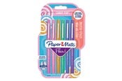 Skrive- og Tegneværktøjer - Paper Mate Flair Felt Tip Pens | Medium spids (0,7 mm) | Forskellige candy-POP-farver | 6 styk - 2028899