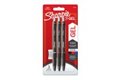 Skrive- og Tegneværktøjer - Sharpie S-Gel | Gelpenne | Medium spids (0,7 mm) | Sort, rødt og blåt blæk | 3 styk - 2136596