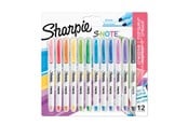 Skrive- og Tegneværktøjer - Sharpie S-Note | Alsidig 2-i-1-spids | Kreativ markeringspen | 12 styk - 2138233