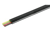 Telefonkabel - Pro Telephone flat cables 4-core 100 m reel AWG 28. - 4040849933042