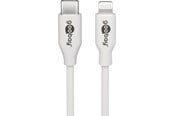 USB kabel - Pro USB-C <-> Lightning - 2m - Hvid - 4040849394485