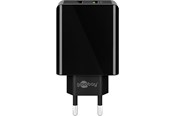 Mobil - Adaptere & Opladere - Pro Dual-USB quick charger USB/QC3.0 (28W) - 4040849449567