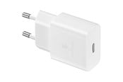 Mobil - Adaptere & Opladere - Samsung 15W USB-C Power Adapter (no cable) - White - EP-T1510NWEGEU