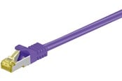 Netværkskabel - Pro LAN CAT 6A S/FTP - Lilla - 2m - 4040849916090