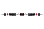 Netværkskabel - Pro Outdoor (IP68) RJ45 patchcable connector CAT 6 - Sort - 4040849795664