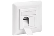 Tilbehør (Ophæng, fatninger, mv.) - Pro CAT 6 wall plate flush mounting - 4040849682469
