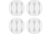 Kabel Organisering - Pro Cable Management 3 Slots white - 4040849703737