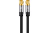 Antennekabel/stik - Pro SAT antenna cable (135 dB) 4x shielded 2m - 4040849706646
