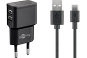 Mobil - Adaptere & Opladere - Pro USB-C™ charger set 2.4 A - 4040849449864