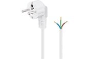 Strømkabel (ekstern) - Pro Angle Power cable for confectionery 5 m white - 4040849933134