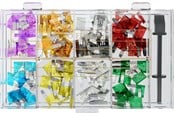 Tilbehør (Ophæng, fatninger, mv.) - Nighthawk Car blade fuse assortment 101 pcs. - 4040849203572