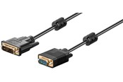 Skærmkabel - Pro DVI-I/VGA Full HD cable gold-plated - 4040849932601