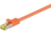 Netværkskabel - Pro RJ45 patch cord CAT 6A S/FTP (PiMF) 500 MHz with CAT 7 raw cable orange - Orange - 3m - 4040849916151