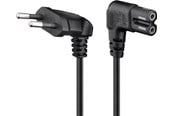 Strømkabel (ekstern) - Pro Power cable C7 - 0.5 m - Sort - 90° - 4040849565885